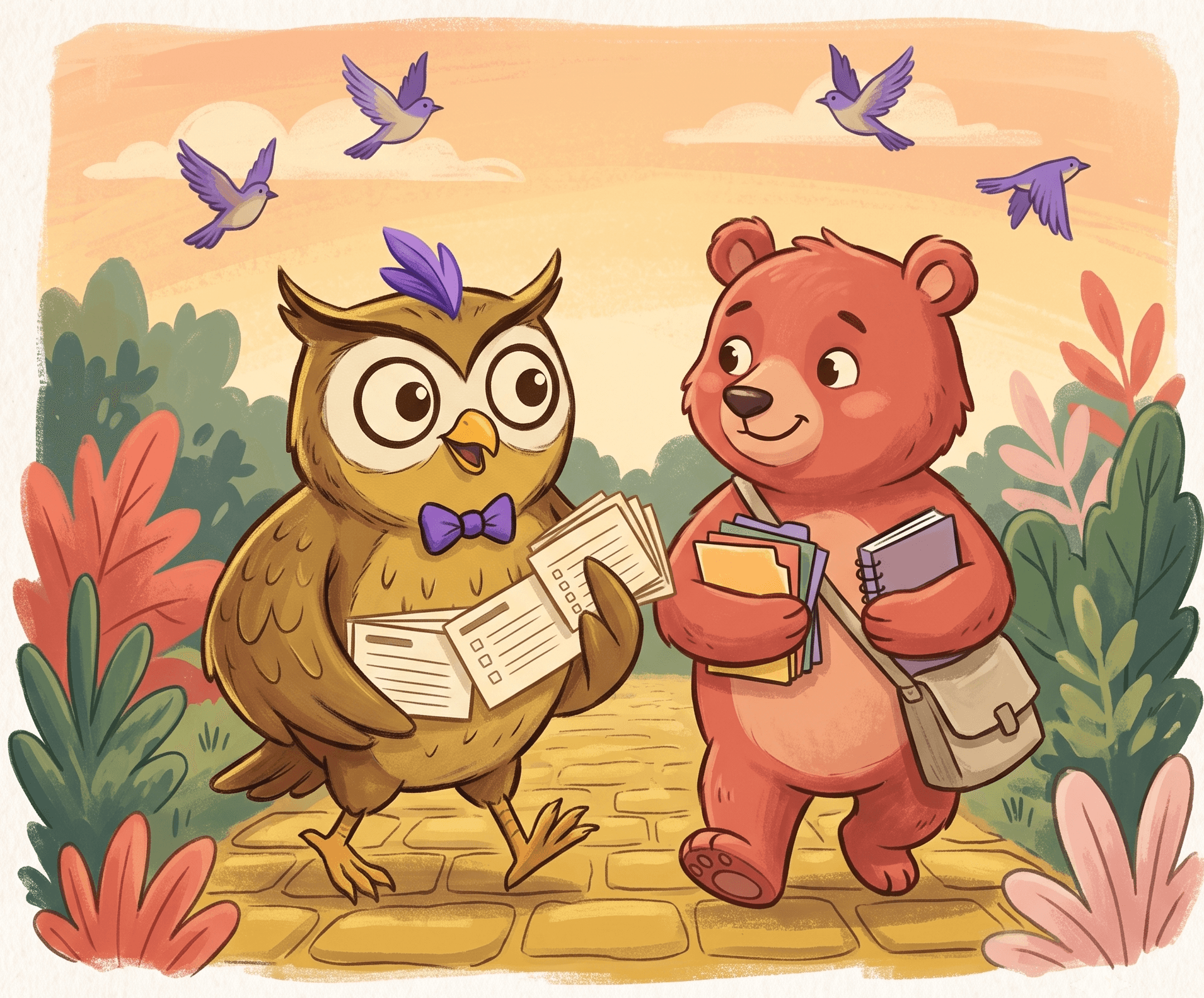 Owldo vs Bear