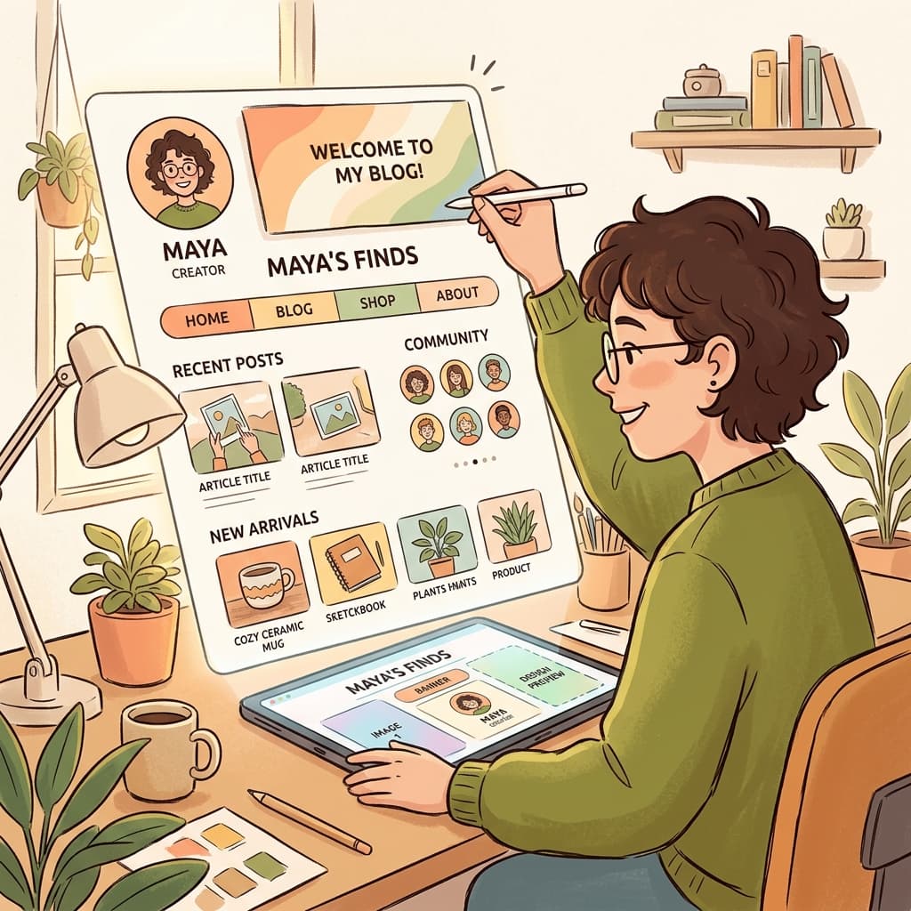 Customize Your Published Blog